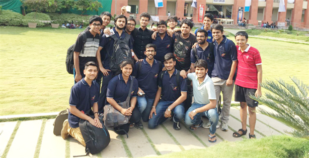 Team Anant Winning First Prize at Tech Expo at ATMOS, BITS Hyderabad
