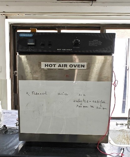 3.Hot Air Oven