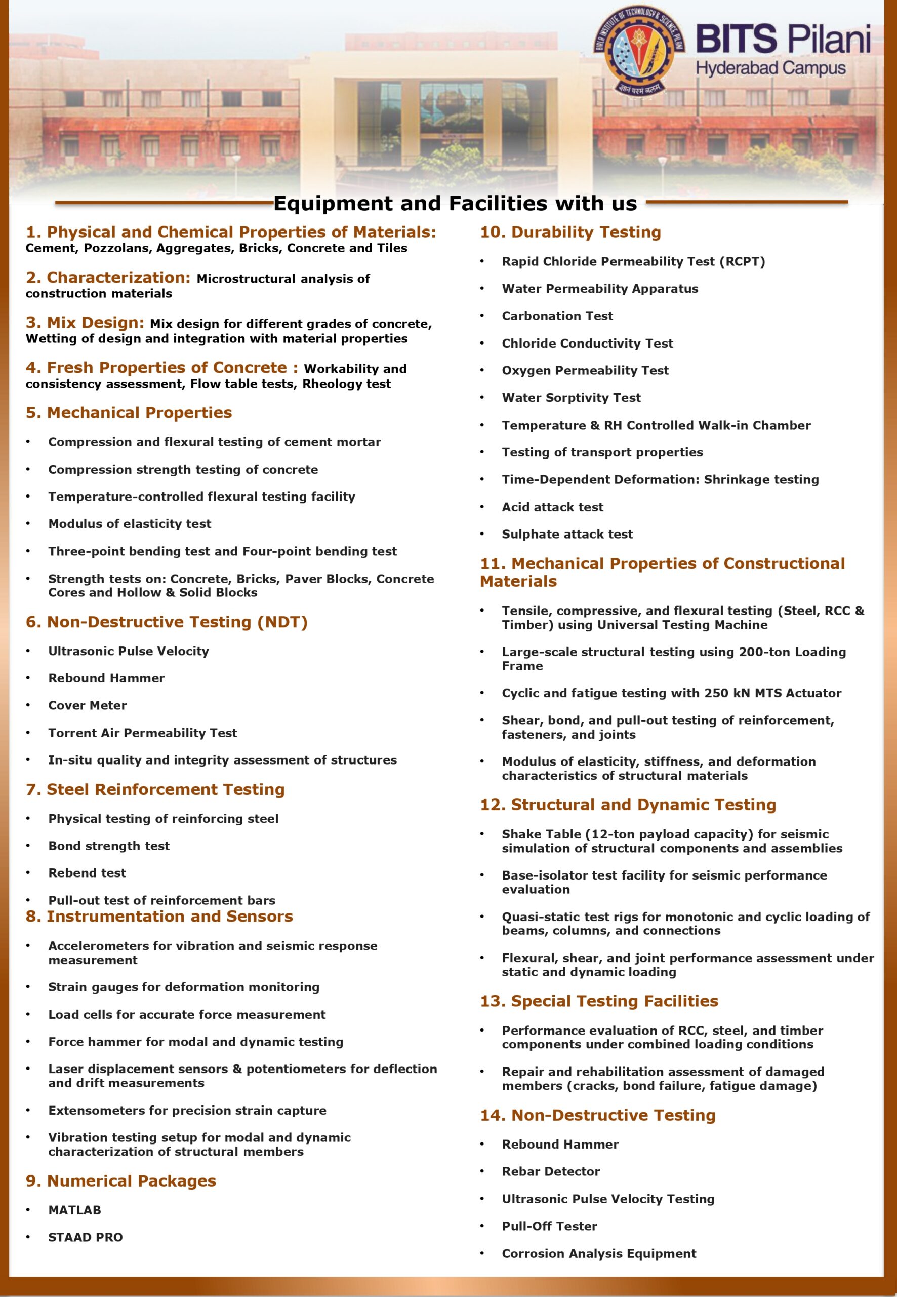 Advanced Structural Engineering Lab