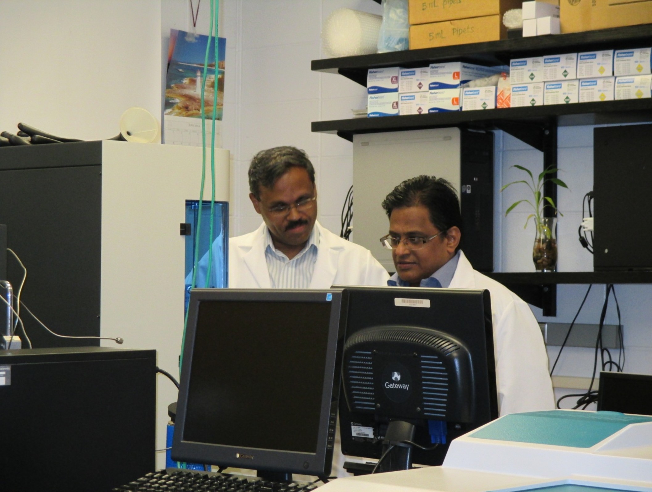 At Prof. Ranjit Koodali Lab-1