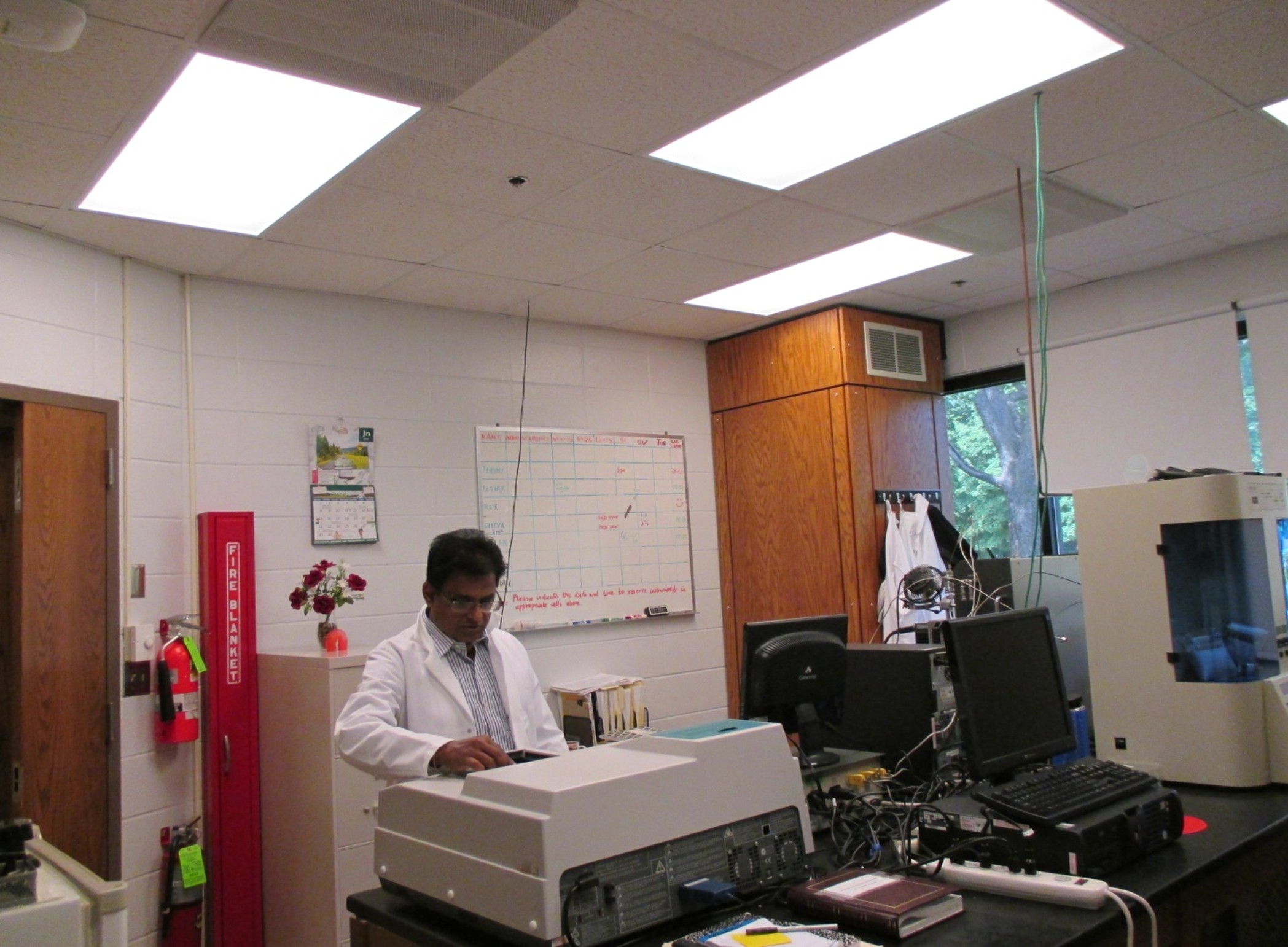 At Prof. Ranjit Koodali Lab-2