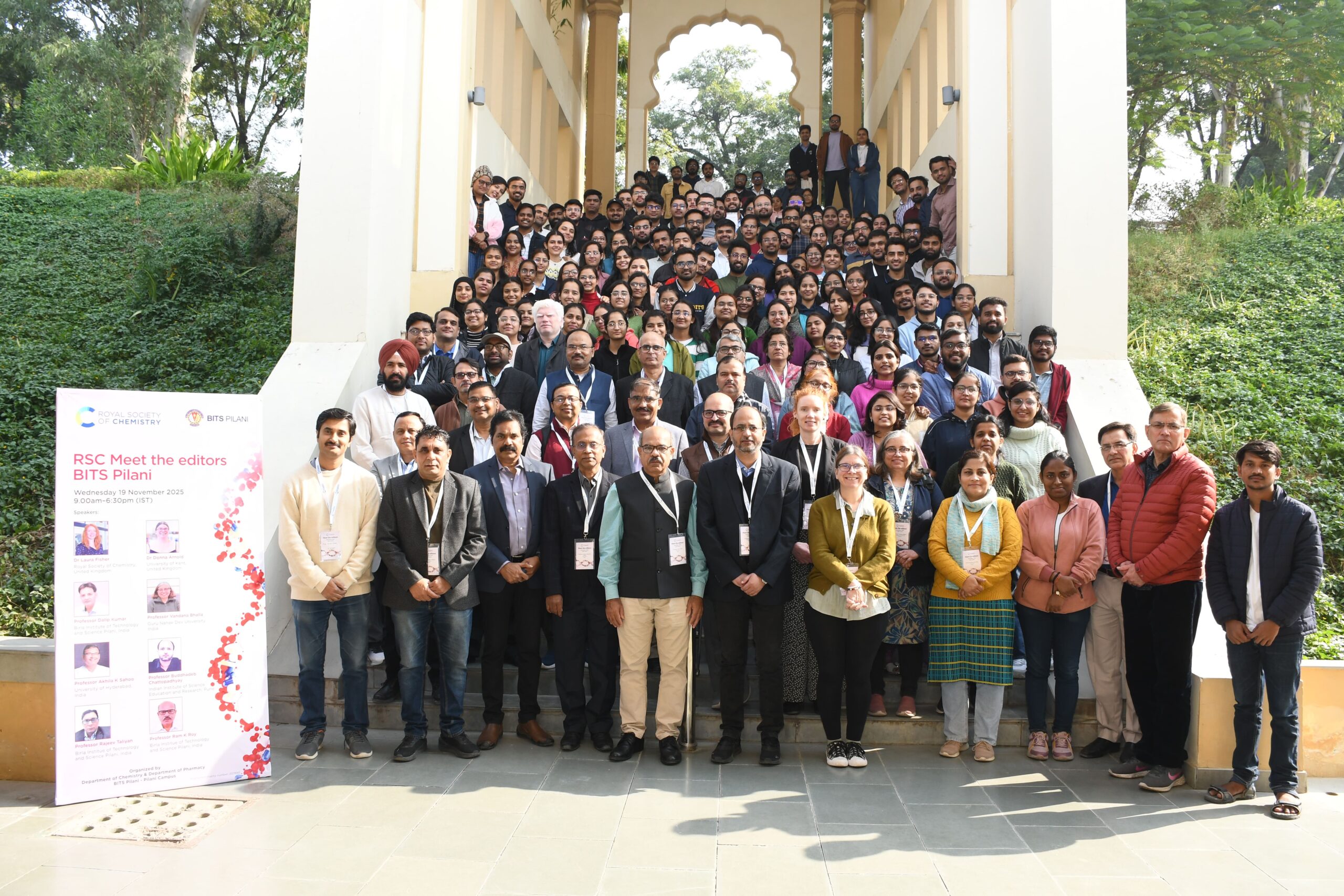RSC Meet the Editors ,BITS PILANI   Organized by Department of Chemistry & Department of Pharmacy