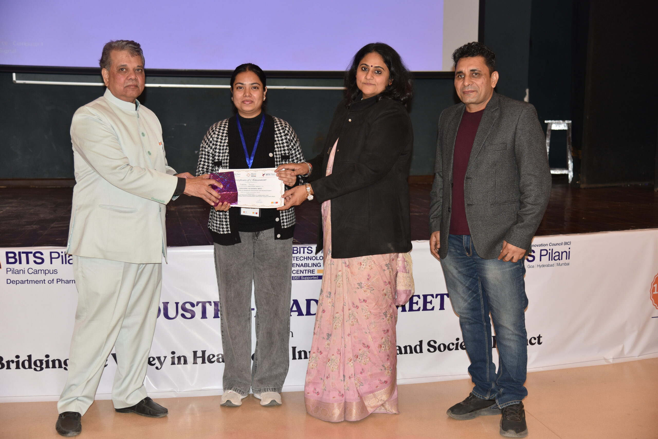 Department of Pharmacy Successfully Organized Industry-Academia Meet on 14 and 15 Nov 2025