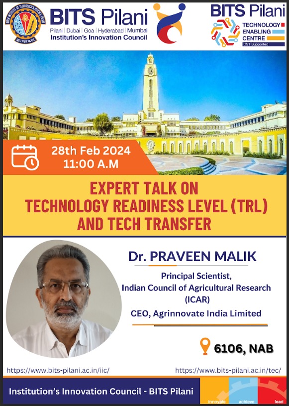 Expert-Talk-on-Technology-Readiness-Level-TRL-and-Tech-Transfer-28-Feb-2024