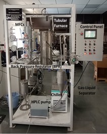 Fixed bed flow reactor system