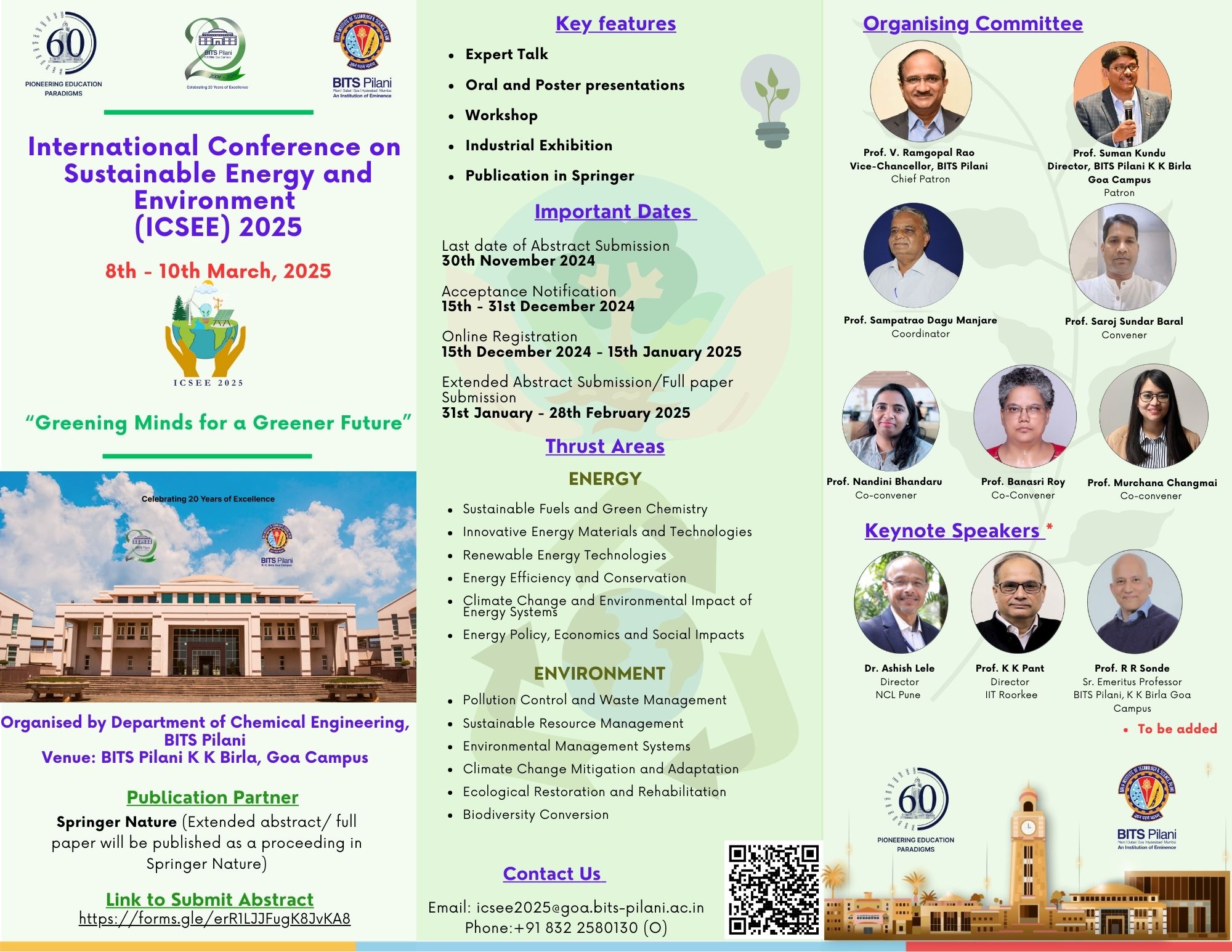 International Conference on Sustainable Energy and Environment 2025