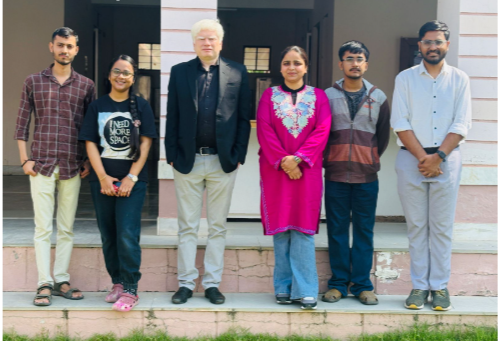 With research scholars on National Science Day, celebrating the power of science and research.