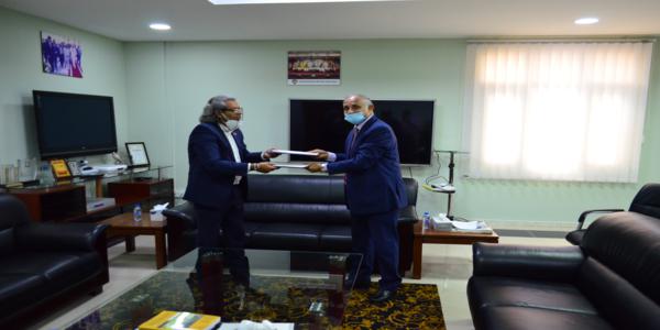 Signing MOU With VEGGITECH, UAE